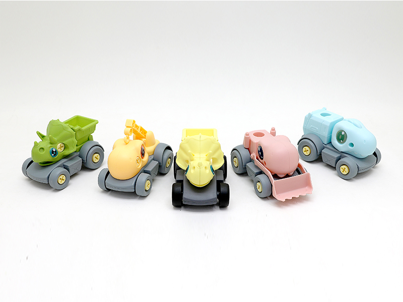 拼装恐龙工程车